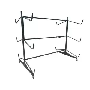 Floor Surfboard Display Kayak Stand Metal SUP Snowboard Paddle Board Wakeboard Storage Rack SZRM-Z535 120 X 168 Cm Powder Coated