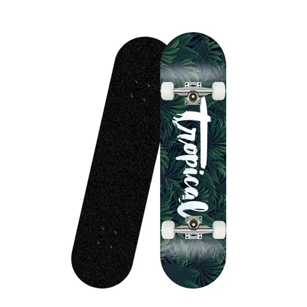 Amazon hot sale Cruiser Skate Board with High elastic PU wheel for adults teens adults and kids maple wood Skateboards