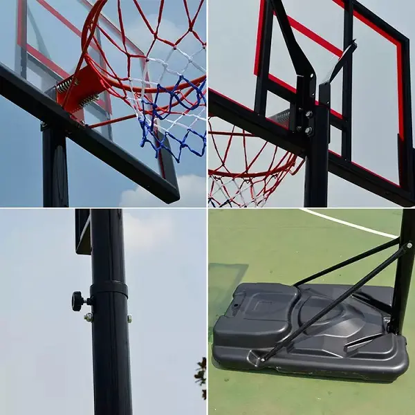 Children and teenagers 1.6-3.05 meters removable lifting training street basketball rack
