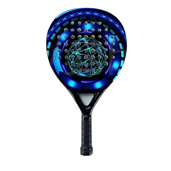 Wholesale Professional Padel Rackets New Model Padel Beach Tennis Racket Good Elasticity With 3K/12K Material Racquet Customize