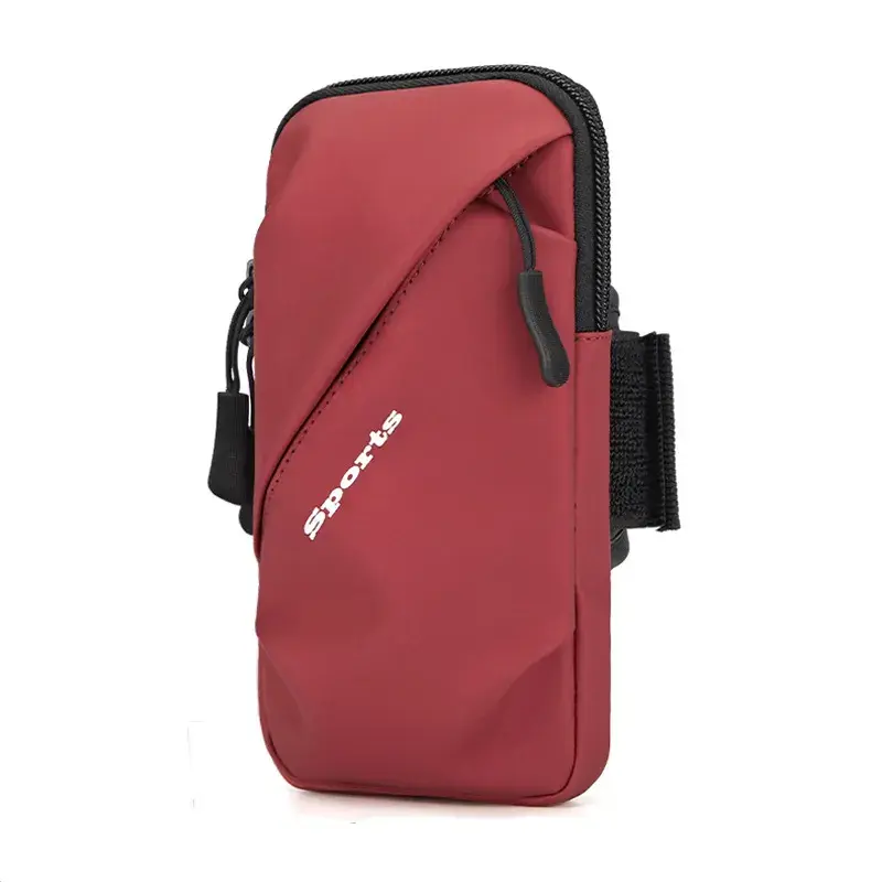 Waterproof Fitness Mobile Phone Armband Sport Running Arm Bag with earphone eyelet Sweatproof Running Phone Armband