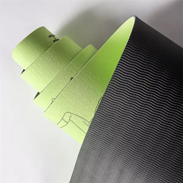 2022 New TPE Instructional Yoga Mat