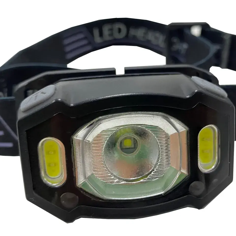 LED headlight body motion sensor