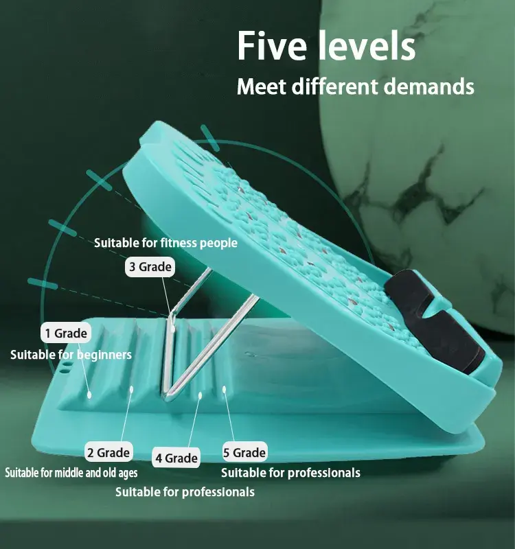 Calf fitness foot stretch yoga slope raw