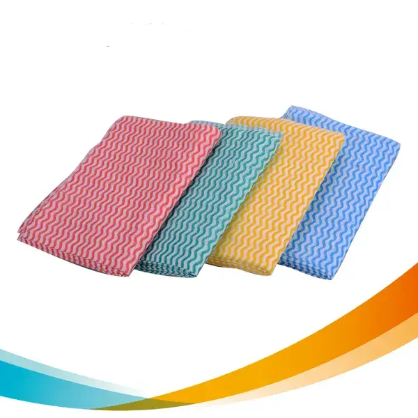 Cleaning Wipes and Tissues Dry and Dual-use Spunlace Non Woven Counter Cloth Viscose Kitchen Non-woven Fabric / Polyester