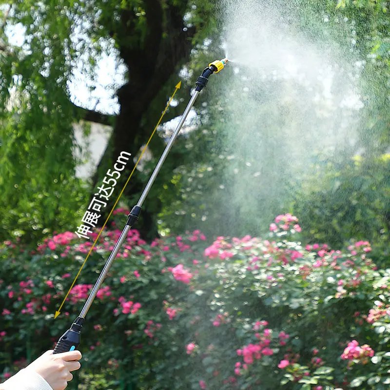 Rechargeable electric watering can, water pumping, flower sprinkling, spray