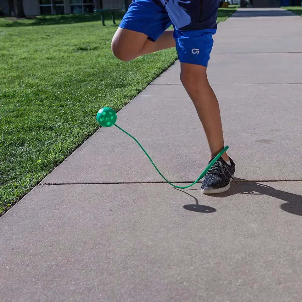 Ankle toys kids swing ball