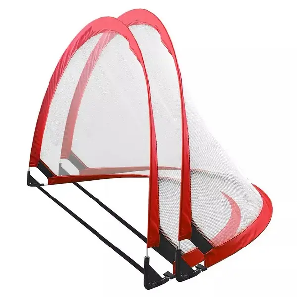 post portable foldable football accessories soccer ball Nets training equipmenballs door pop up goal