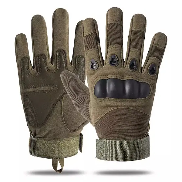 High Quality Heavy Duty Protect Gloves Full Finger Outdoor Motorcycle Gloves Featured Image