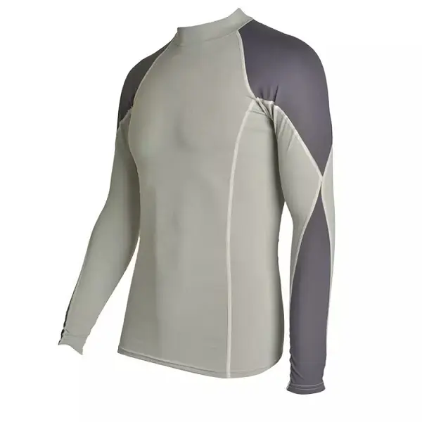 Just design clothes rash guard surf shirt polyester spandex mens rashguard for swim Featured Image