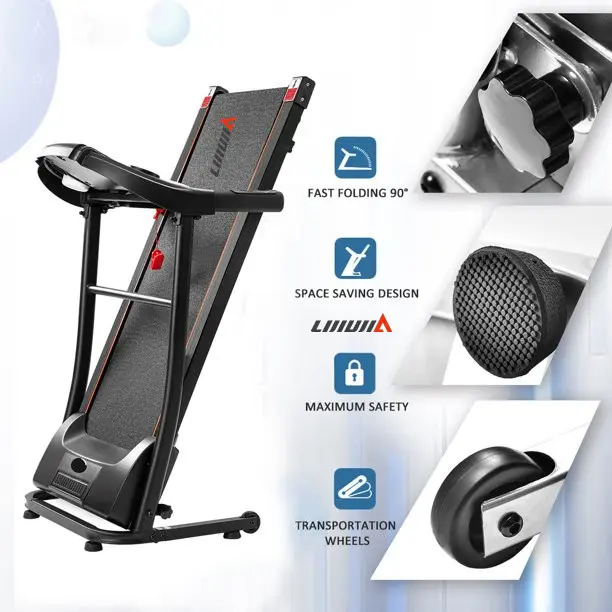 wholesale  folding easy flat speed fit installation motorized treadmill