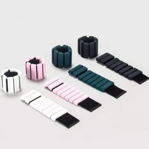 Wearable 1lb silicone hand slimming wrist ankle weight bracelet