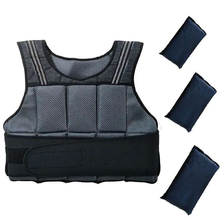 Soft rubber weight vest soft iron silicone weight suit