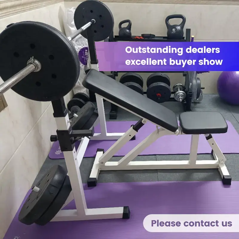 Adjustable fitness sit-up bench