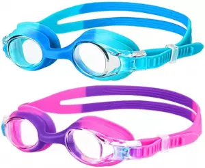 Leak-free anti-fog children’s swimming goggles