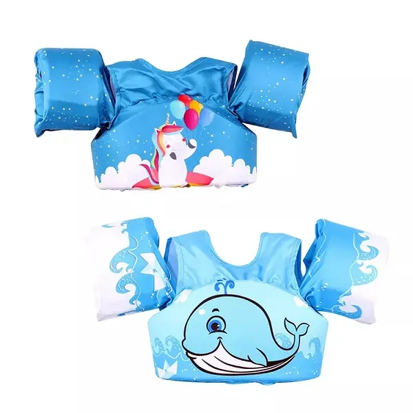 Natucare boys girls flotation kids swim jacket float vest life jacket for kid water park Featured Image