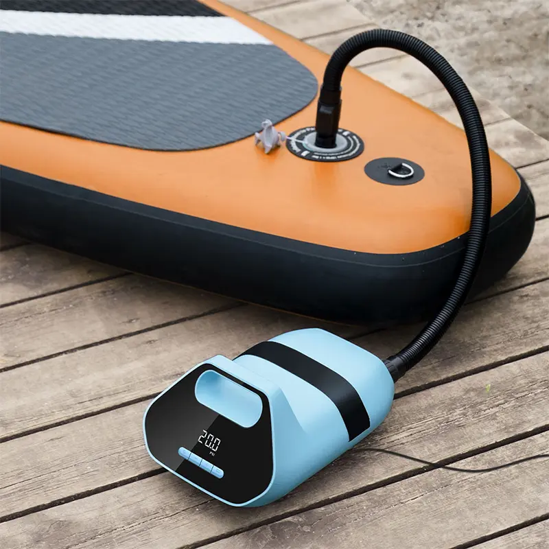 Portable DC12V Electric Sup Air Pump For Inflatable Stand Up Paddle