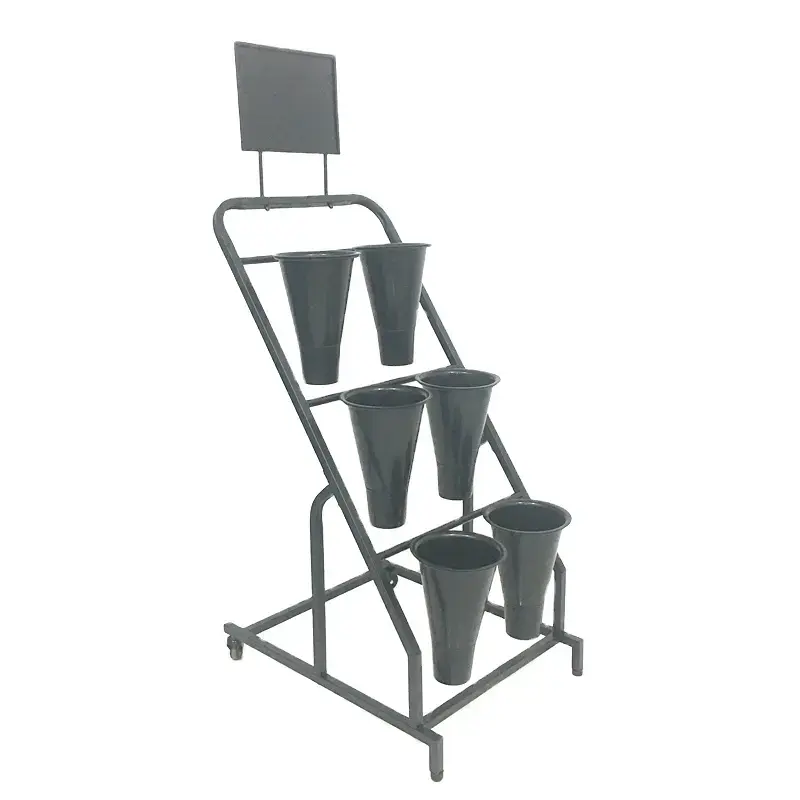 Amazon Hot Selling Factory Supply Nordic Flower Pot with Four Pots Flower Pots and Planters Garden Supplies Featured Image