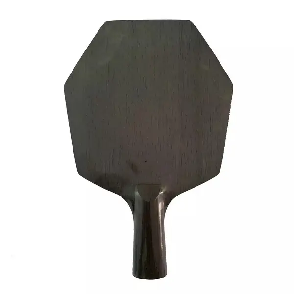 Factory direct selling hexagonal offensive table tennis rackets professional carbon soleplate custom short handle