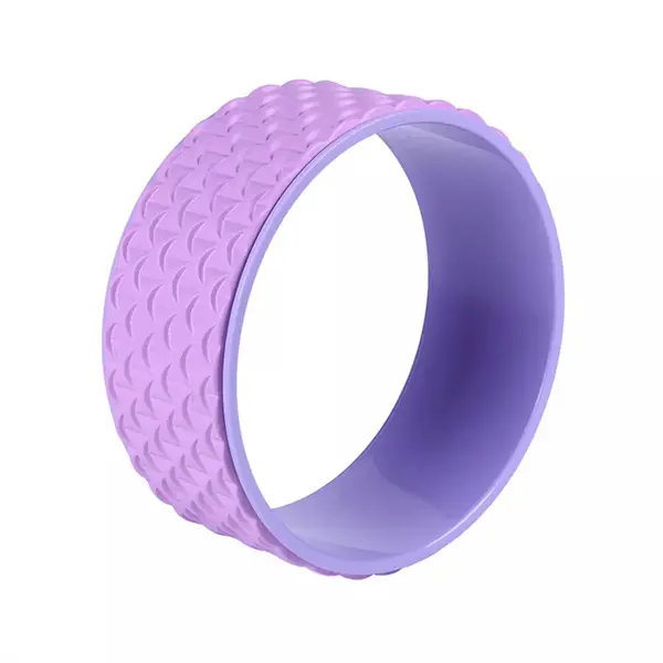 Custom Logo Fitness Eco Friendly Exercise Balance Training Stretching Prop TPE yoga wheel for back pain